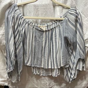 Off-Shoulder Crop Top